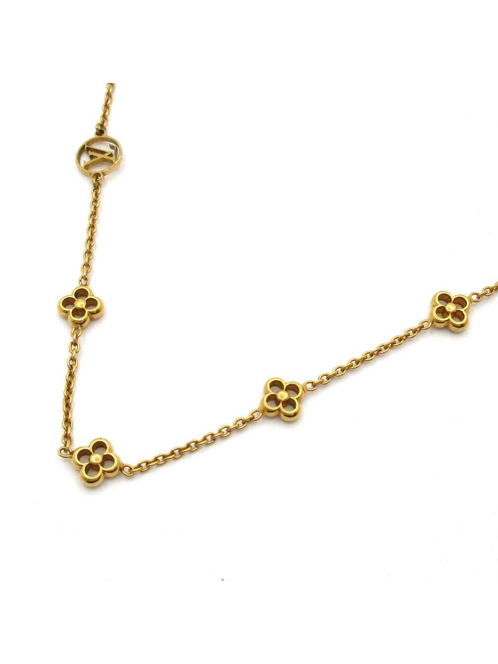 Louis Vuitton Necklace Flowerful Gold #358426L53B - Picture 3 of 5